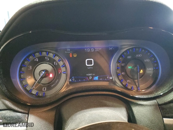 2017 Chrysler 300 with VIN 2C3CCAGG8HH622242, listed as a Copart auction lot 46068895 with 143,891 mi miles and Non Repairable. Bid and sale history available at carsss.com. Image 9.