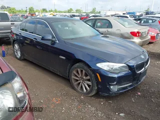 2013 BMW 5 Series 528i xDrive with VIN WBAXH5C50DD107198, listed as a IAAI auction lot 42679395 with 224,520 mi miles and . Bid and sale history available at DreamBid. Image 1.