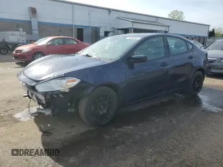 2013 Dodge Dart SE with VIN 1C3CDFAA1DD341843, listed as a Copart auction lot 54896925 with 121,019 mi miles and Salvage Title. Bid and sale history available at carsss.com. Image 1.