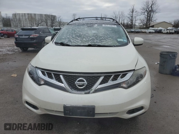 2014 Nissan Murano LE with VIN JN8AZ1MW0EW519380, listed as a Copart auction lot 85712874 with 152,784 mi miles and Salvage Title. Bid and sale history available at carsss.com. Image 5.