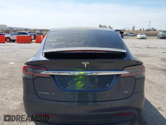 2017 Tesla Model X 90D with VIN 5YJXCBE22HF079194, listed as a IAAI auction lot 41895591 with 102,437 mi miles and . Bid and sale history available at DreamBid. Image 16.