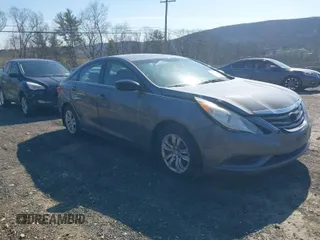 2012 Hyundai Sonata GLS PZEV with VIN 5NPEB4AC8CH344991, listed as a IAAI auction lot 42072494 with 189,369 mi miles. Bid and sale history available at carsss.com. Image 1.