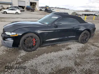 2021 Ford Mustang GT Premium with VIN 1FATP8FF7M5139740, listed as a Copart auction lot 84479174 with 27,358 mi miles and Salvage title. Bid and sale history available at DreamBid. Image 1.