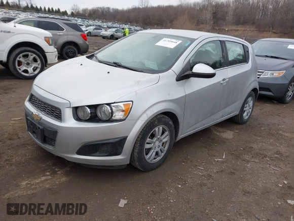 2016 Chevrolet Sonic LT with VIN 1G1JC6SH4G4151436, listed as a IAAI auction lot 41709048 with 121,121 mi miles. Bid and sale history available at carsss.com. Image 17.