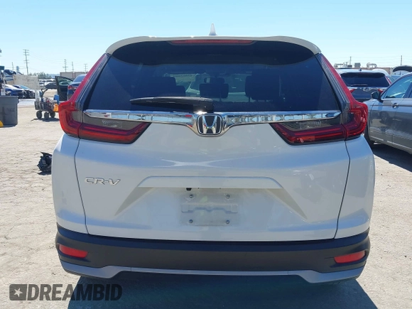 2020 Honda CR-V EX with VIN 2HKRW1H54LH422078, listed as a IAAI auction lot 41865889 with 34,513 mi miles and . Bid and sale history available at carsss.com. Image 16.