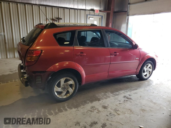 2005 Pontiac Vibe with VIN 5Y2SL63845Z410629, listed as a Copart auction lot 51704475 with 261,027 mi miles and Non Repairable. Bid and sale history available at carsss.com. Image 3.