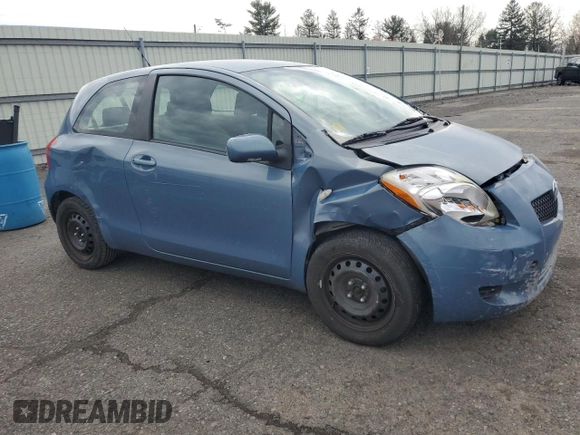 2007 Toyota Yaris with VIN JTDJT923475083016, listed as a Copart auction lot 52903115 with 127,280 mi miles and Salvage Title. Bid and sale history available at carsss.com. Image 4.