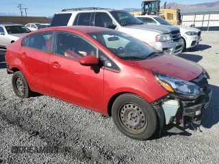 2013 Kia Rio LX with VIN KNADM4A38D6237793, listed as a Copart auction lot 87823165 with 160,349 mi miles and Salvage Title. Bid and sale history available at carsss.com. Image 4.