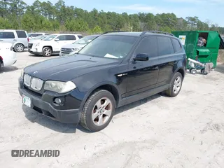 2008 BMW X3 3.0si with VIN WBXPC93468WJ09678, listed as a IAAI auction lot 41842680 with 156,545 mi miles and . Bid and sale history available at DreamBid. Image 2.