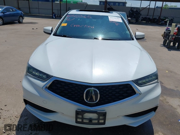 2020 Acura TLX with VIN 19UUB1F34LA011697, listed as a IAAI auction lot 42510365 with 107,645 mi miles and . Bid and sale history available at DreamBid. Image 12.