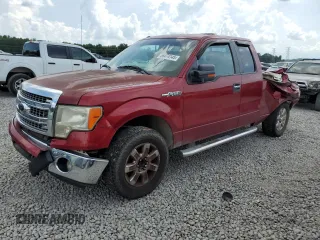 2013 Ford F-150 XL with VIN 1FTFX1EFXDFB64447, listed as a Copart auction lot 56474145 with 284,491 mi miles and Salvage title. Bid and sale history available at DreamBid. Image 1.