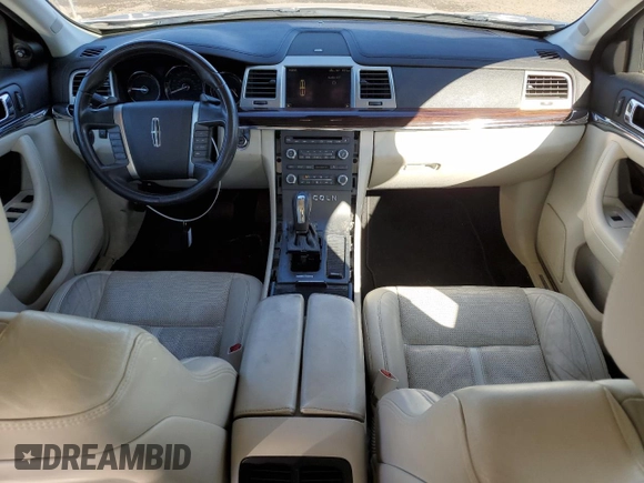 2010 Lincoln MKS EcoBoost with VIN 1LNHL9FT0AG606161, listed as a Copart auction lot 51686965 with 143,188 mi miles and Salvage Title. Bid and sale history available at DreamBid. Image 8.