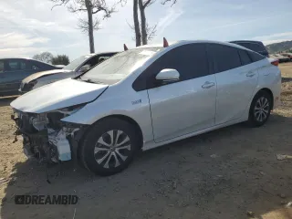 2021 Toyota Prius LE with VIN JTDKAMFP4M3169525, listed as a Copart auction lot 46532205 with 70,953 mi miles and Salvage title. Bid and sale history available at DreamBid. Image 1.