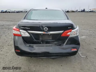 2015 Nissan Sentra SV with VIN 3N1AB7AP4FY221900, listed as a Copart auction lot 42952465 with 106,776 mi miles and Salvage Title. Bid and sale history available at carsss.com. Image 6.
