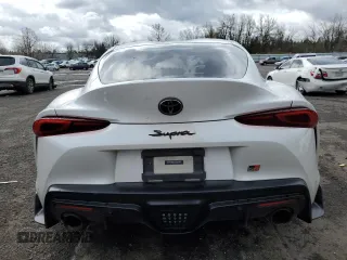 2020 Toyota Supra 3.0 with VIN WZ1DB4C06LW032176, listed as a Copart auction lot 49458085 with Not provided miles and Salvage title. Bid and sale history available at DreamBid. Image 6.