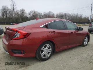 2020 Honda Civic Sedan EX-L with VIN 19XFC1F76LE213154, listed as a Copart auction lot 48871875 with 58,641 mi miles and Salvage Title. Bid and sale history available at carsss.com. Image 3.