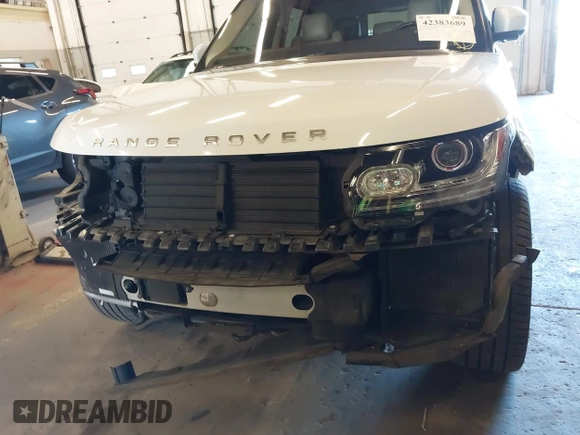 2016 Land Rover Range Rover with VIN SALGR2PF4GA313785, listed as a IAAI auction lot 42383689 with 81,836 mi miles and . Bid and sale history available at DreamBid. Image 6.