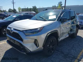 2024 Toyota RAV4 Hybrid XSE with VIN 4T3E6RFV8RU146540, listed as a IAAI auction lot 41830145 with 10,542 mi miles. Bid and sale history available at carsss.com. Image 17.