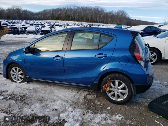 2017 Toyota Prius One with VIN JTDKDTB32H1595204, listed as a Copart auction lot 83660754 with 74,505 mi miles and Salvage Title. Bid and sale history available at carsss.com. Image 2.
