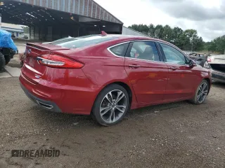 2019 Ford Fusion Titanium with VIN 3FA6P0D99KR206523, listed as a Copart auction lot 61007545 with 87,715 mi miles and Clean title. Bid and sale history available at DreamBid. Image 3.