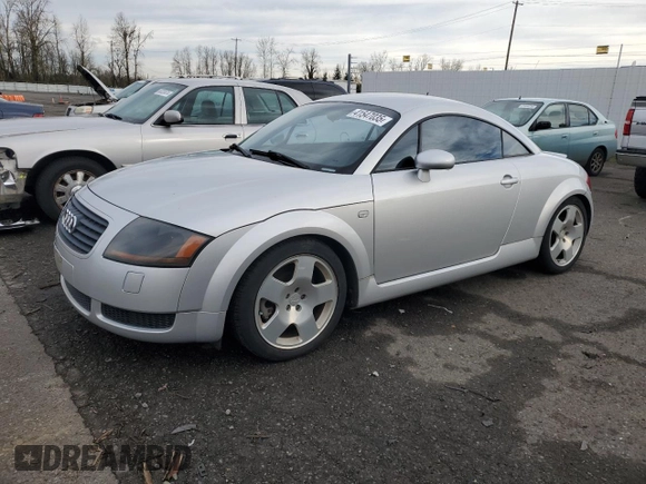 2001 Audi TT with VIN TRUWT28N111043941, listed as a Copart auction lot 41547035 with 97,099 mi miles and Clean Title. Bid and sale history available at carsss.com. Image 1.