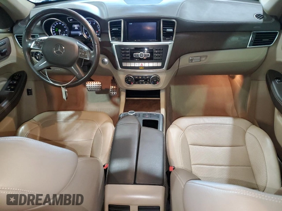 2015 Mercedes-Benz M 400 with VIN 4JGDA5GB6FA562518, listed as a Copart auction lot 48500475 with 72,088 mi miles and Clean Title. Bid and sale history available at DreamBid. Image 8.