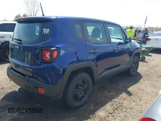 2018 Jeep Renegade Upland z VIN ZACCJBAB9JPH02125, wystawiony jako IAAI lot #42094193 z przebiegiem 91 003 mil mil oraz . Historia ofert i sprzedaży dostępna na DreamBid. Obrazek 4.