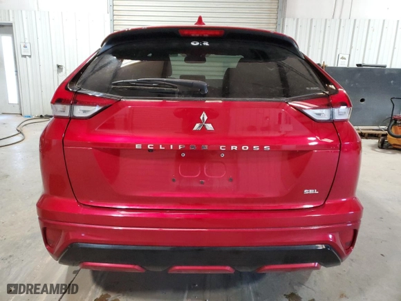 2023 Mitsubishi Eclipse Cross SE with VIN JA4ATWAA5PZ042573, listed as a Copart auction lot 88249245 with 28,694 mi miles and Clean Title. Bid and sale history available at carsss.com. Image 6.