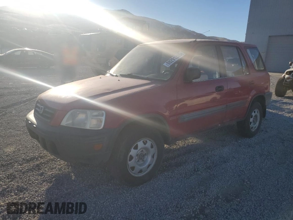 2001 Honda CR-V LX with VIN JHLRD18411C037697, listed as a Copart auction lot 88291285 with 264,605 mi miles and Salvage Title. Bid and sale history available at carsss.com. Image 1.