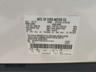 2017 Ford Explorer XLT с VIN 1FM5K7D8XHGA33952, выставлен на аукционе IAAI как лот 42623358 с пробегом 108 415 миль миль и . История ставок и продаж доступна на DreamBid. Изображение 9.