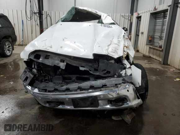 2017 Ram 1500 Big Horn with VIN 3C6RR7LT5HG505218, listed as a Copart auction lot 81803064 with 161,667 mi miles and Salvage Title. Bid and sale history available at carsss.com. Image 5.
