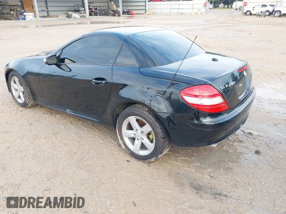 2007 Mercedes-Benz SLK 280 with VIN WDBWK54F77F143209, listed as a IAAI auction lot 41253888 with 113,025 mi miles and . Bid and sale history available at DreamBid. Image 3.