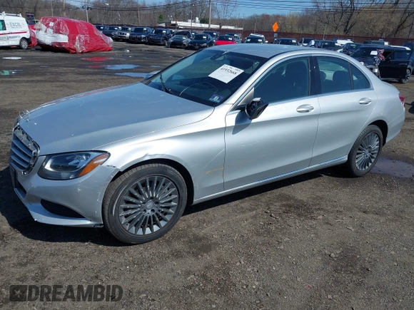 2015 Mercedes-Benz C 300 Luxury with VIN 55SWF4KB0FU034771, listed as a IAAI auction lot 41932668 with 56,744 mi miles and . Bid and sale history available at DreamBid. Image 2.