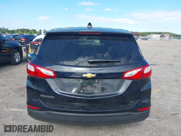 2020 Chevrolet Equinox LS with VIN 2GNAXHEVXL6209798, listed as a IAAI auction lot 42030078 with 51,137 mi miles and . Bid and sale history available at DreamBid. Image 16.