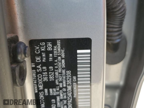 2021 Kia Rio S with VIN 3KPA25AD3ME382938, listed as a Copart auction lot 48777325 with Not Provided miles and Salvage Title. Bid and sale history available at DreamBid. Image 12.
