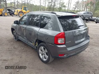 2011 Jeep Compass Latitude with VIN 1J4NF1FB5BD264825, listed as a IAAI auction lot 41935691 with 166,184 mi miles. Bid and sale history available at carsss.com. Image 3.
