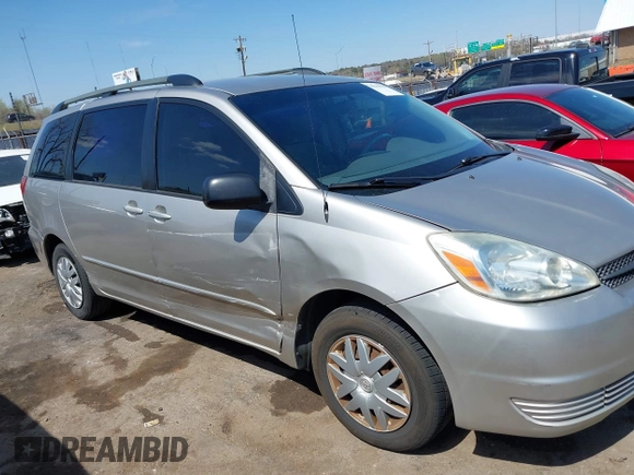 2005 Toyota Sienna CE with VIN 5TDZA23CX5S322655, listed as a IAAI auction lot 41884933 with 181,496 mi miles. Bid and sale history available at carsss.com. Image 13.