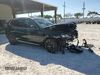 2024 BMW X3 sDrive30i with VIN WBX47DP08RN286581, listed as a Copart auction lot 42040215 with 5,660 mi miles and Non Repairable. Bid and sale history available at DreamBid. Image 15.