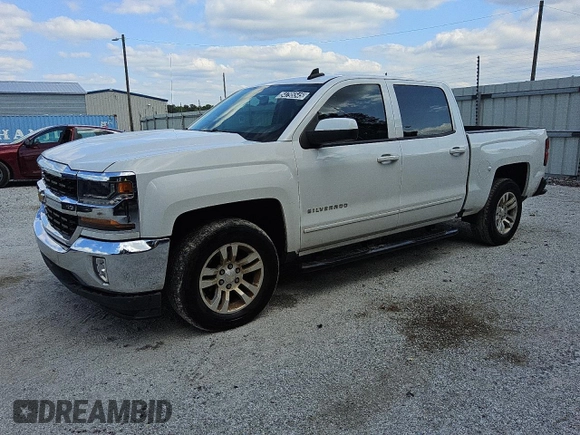 2018 Chevrolet Silverado 1500 LT with VIN 3GCPCREC3JG620531, listed as a Copart auction lot 54795545 with 130,608 mi miles and Clean Title. Bid and sale history available at DreamBid. Image 1.