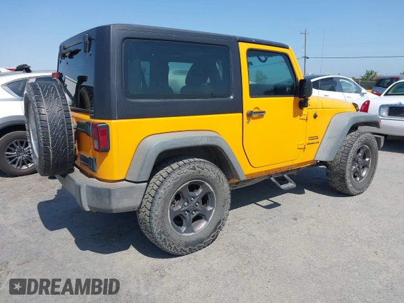 2012 Jeep Wrangler Sport with VIN 1C4AJWAG1CL286332, listed as a IAAI auction lot 42408102 with 169,204 mi miles and . Bid and sale history available at DreamBid. Image 4.