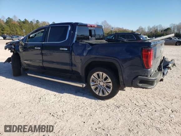 2022 GMC Sierra 1500 Limited Denali with VIN 3GTU9FEL0NG153851, listed as a Copart auction lot 83254874 with 0 mi miles and Salvage Title. Bid and sale history available at carsss.com. Image 2.