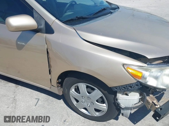 2011 Toyota Corolla L with VIN 2T1BU4EE9BC746710, listed as a IAAI auction lot 39517533 with 1 mi miles. Bid and sale history available at carsss.com. Image 12.