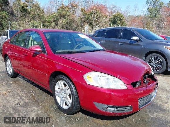 2006 Chevrolet Impala LT 3.9L with VIN 2G1WC581869317382, listed as a IAAI auction lot 41798713 with 87,463 mi miles and . Bid and sale history available at DreamBid. Image 1.