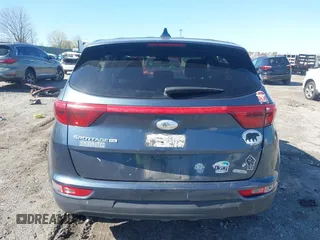 2018 Kia Sportage LX with VIN KNDPM3AC1J7424163, listed as a IAAI auction lot 41989534 with 87,220 mi miles and . Bid and sale history available at carsss.com. Image 15.