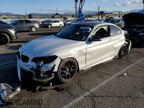 2020 BMW 2 Series M240i with VIN WBA2J5C05L7D82973, listed as a Copart auction lot 79058904 with 29,054 mi miles and Salvage Title. Bid and sale history available at carsss.com. Image 1.