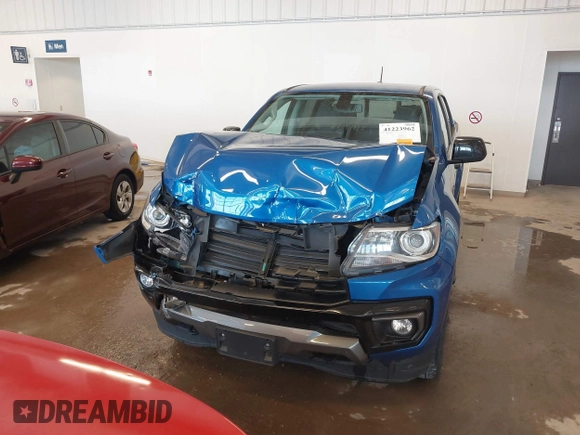2021 Chevrolet Colorado 4WD Z71 with VIN 1GCGTDEN7M1141049, listed as a IAAI auction lot 41223962 with 62,114 mi miles and . Bid and sale history available at DreamBid. Image 6.