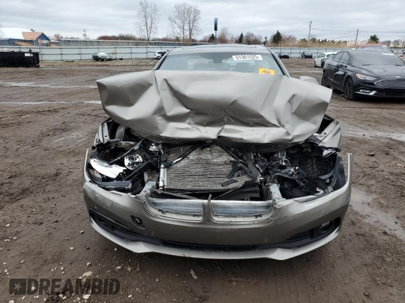 2016 BMW 3 Series 320i xDrive with VIN WBA8E5G54GNT93028, listed as a Copart auction lot 51361525 with 114,548 mi miles and Salvage Title. Bid and sale history available at carsss.com. Image 5.