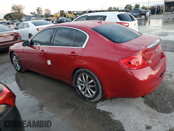 2007 Infiniti G35 Journey with VIN JNKBV61E57M724646, listed as a Copart auction lot 73768754 with Not Provided miles and Non Repairable. Bid and sale history available at DreamBid. Image 2.