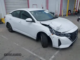 2024 Nissan Sentra SV z VIN 3N1AB8CV5RY249372, wystawiony jako IAAI lot #42283859 z przebiegiem 16 741 mil mil oraz . Historia ofert i sprzedaży dostępna na DreamBid. Obrazek 1.
