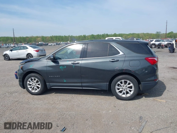 2018 Chevrolet Equinox LT with VIN 3GNAXJEV8JS504338, listed as a IAAI auction lot 42112735 with 123,028 mi miles and . Bid and sale history available at DreamBid. Image 14.